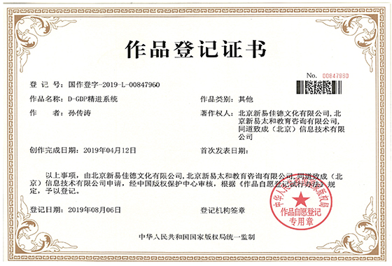 D-GDP精进系统证书