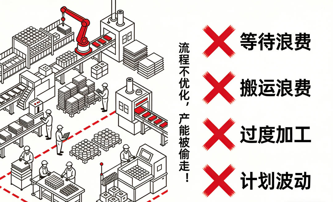 【精益现场40招】降本增效篇｜10个关键动作，产能立提20%(图2)